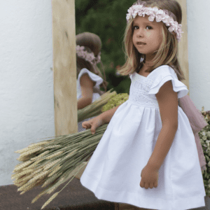 Vestido Ceremonia Bolillos