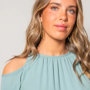 Vestido Hombros Al Aire