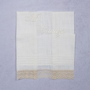 Toalla Bautizo Bordada