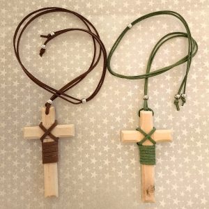 Cruz Comunión Madera