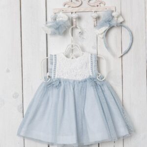 Vestido Bebé Celeste