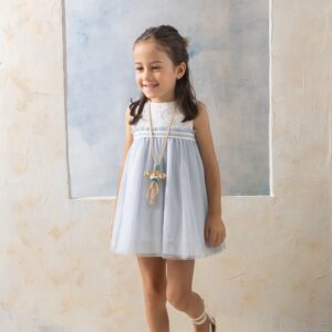 Vestido Tul Azul